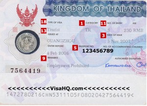 Free Thailand tourist and medical visa on the spot