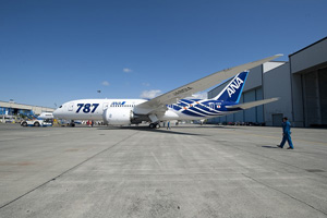 First 787 Dreamliner is rolled out