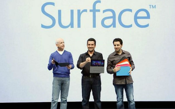Microsoft Admits Surface Annoys Windows 8 Tablet Makers