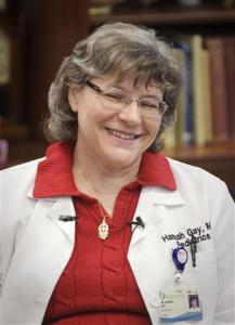 Dr. Hannah Gay is pictured in this undated handout photo courtesy of the University of Mississippi Medical Center