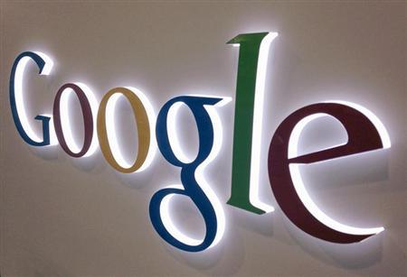 A Google sign is seen at a Best Buy electronics store in this photo illustration in Encinitas