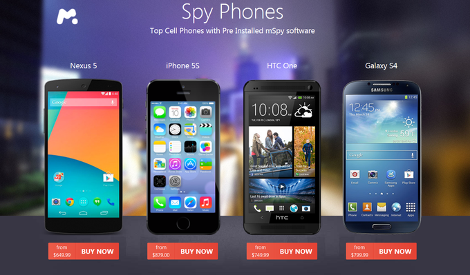 Smartphones with Preloaded Surveillance Software Now Available in the U.S.
