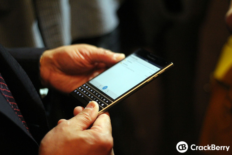 Is BlackBerry's Passport Crazy enough for work?