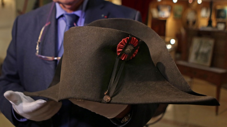 Napoleon's famed 'bicorne' hat sells for $2.2 million