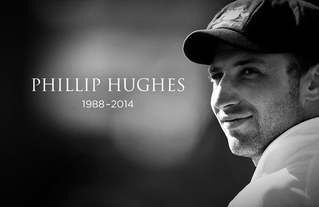 Australian batsman Phillip Hughes died