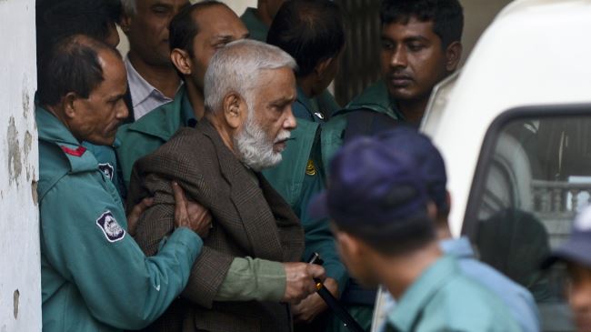Bangladesh hands down death sentence to ex-minister