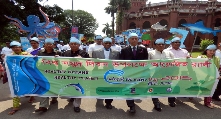 The World Ocean Day-2015 Observed
