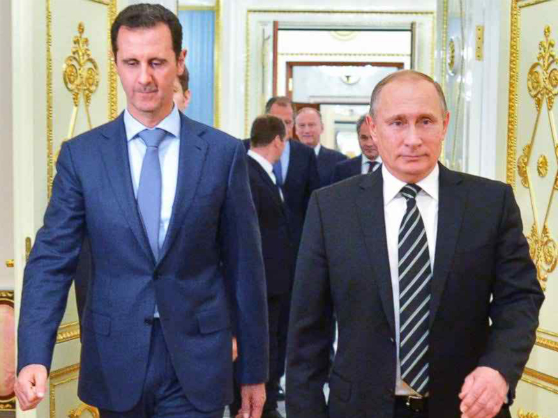 Syria's Assad back in Damascus after Russia trip