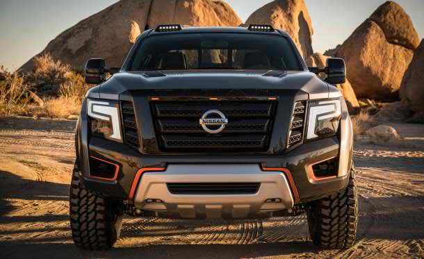 Nissan Titan Warrior Concept: Beefed Up, Diesel-Powered, and Ready for Anything