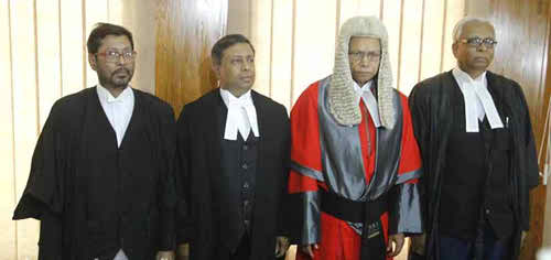 Three Appellate Division judges sworn in