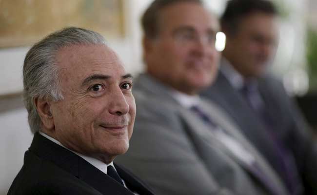 Michel Temer Vows To Get Brazil 'Back On Rails'