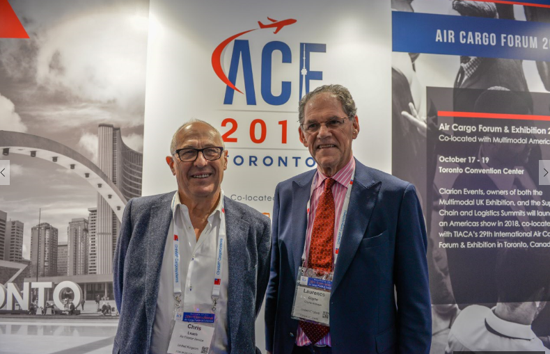 Chris Leach, Chairman, Air Charter Service; Larry Coyne, CEO, Coyne Airways. #thenewscompany #aerobdnews