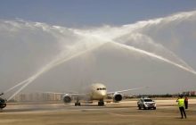 ETIHAD AIRWAYS FIRST SCHEDULED FLIGHT FROM ABU DHABI LANDS IN ISRAEL