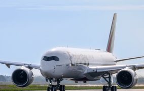 Emirates first A350, set for take-off